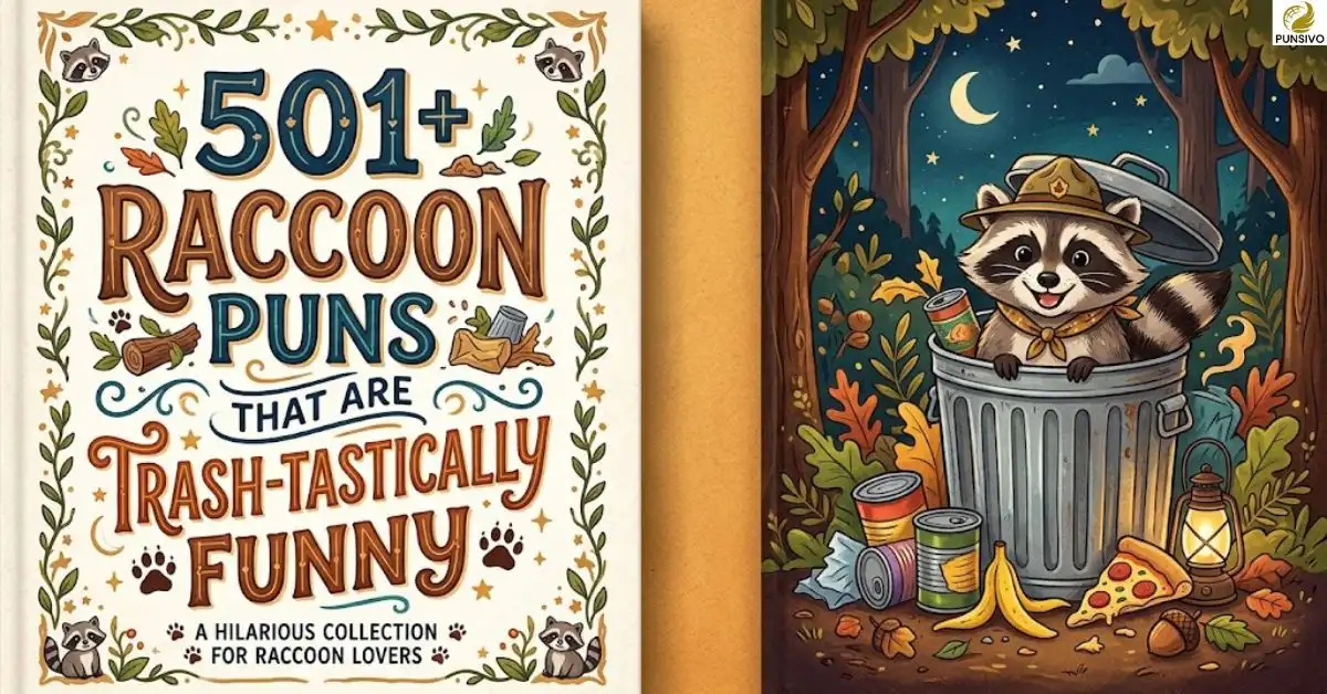501+ Raccoon Puns That Are Trash-Tastically Funny