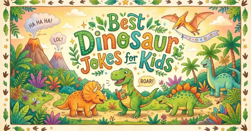best-dinosaur-jokes-for-kids Best Dinosaur Jokes for Kids
