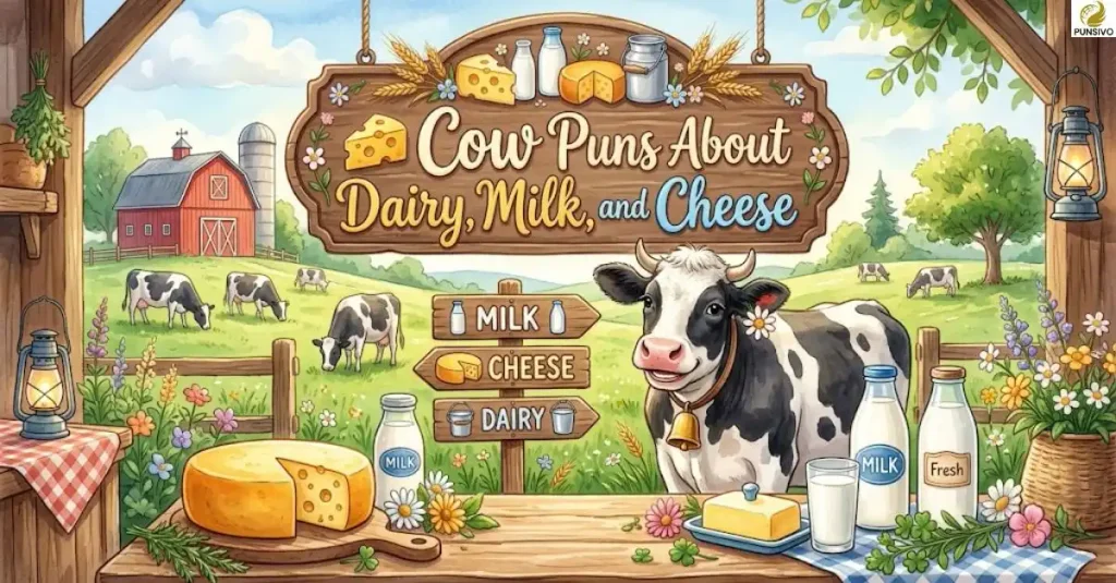 cow-puns-about-dairy-milk-and-cheese Cow Puns About Dairy, Milk, and Cheese