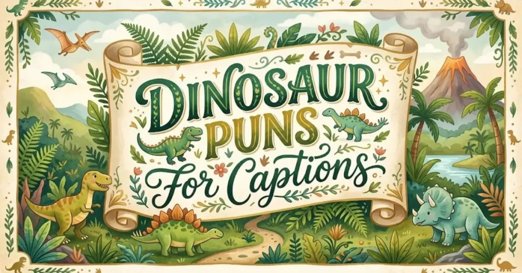Dinosaur Puns for Captions