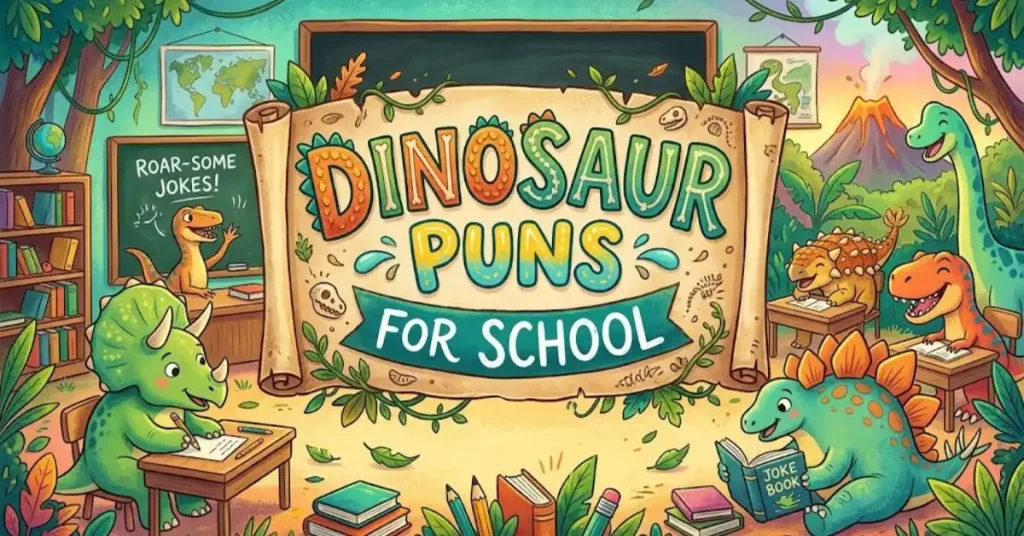 Dinosaur Puns for School