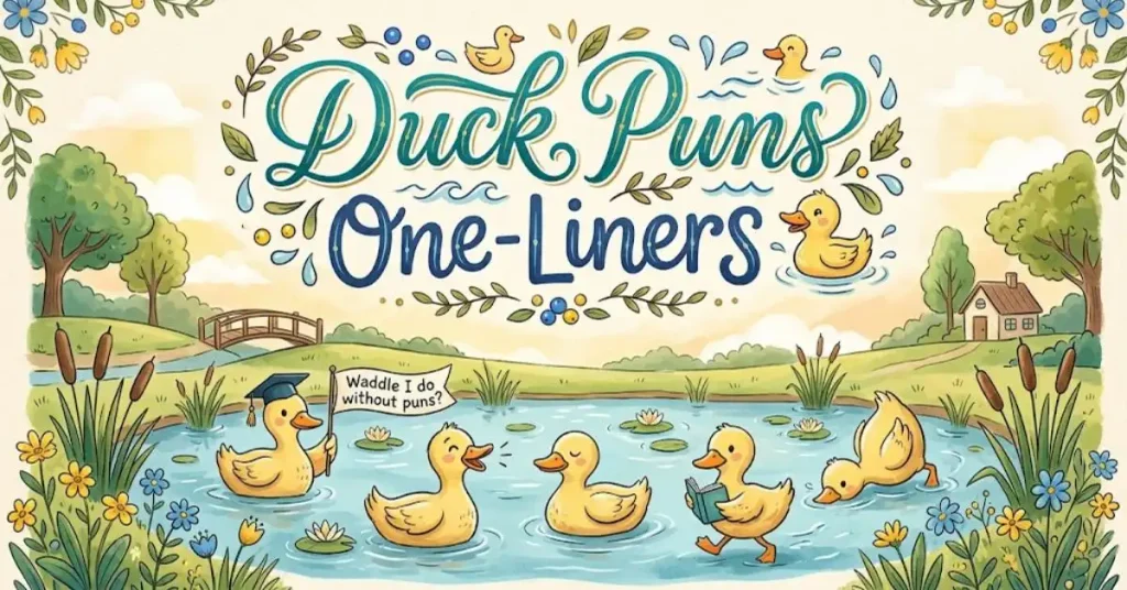 duck-puns-one-liners Duck Puns One-Liners