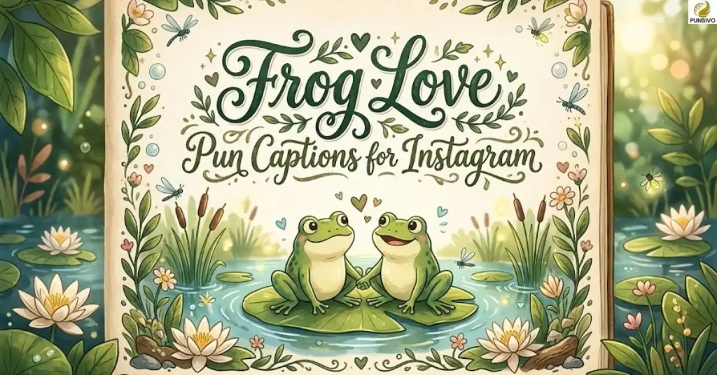 frog-love-pun-captions-for-instagram Frog Love Pun Captions for Instagram