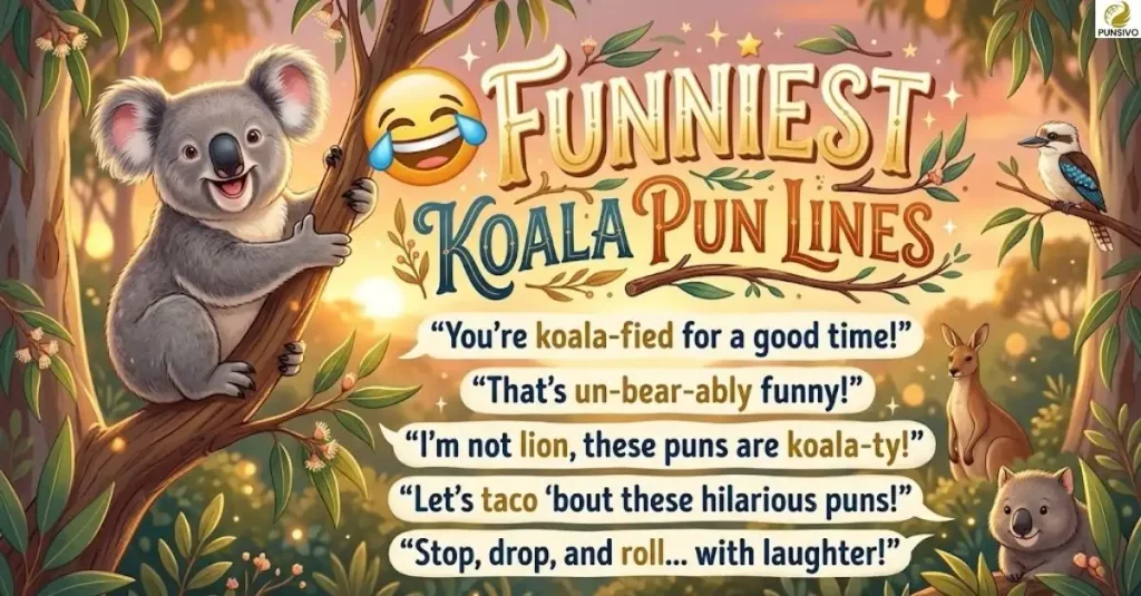 funniest-koala-pun-lines Funniest Koala Pun Lines