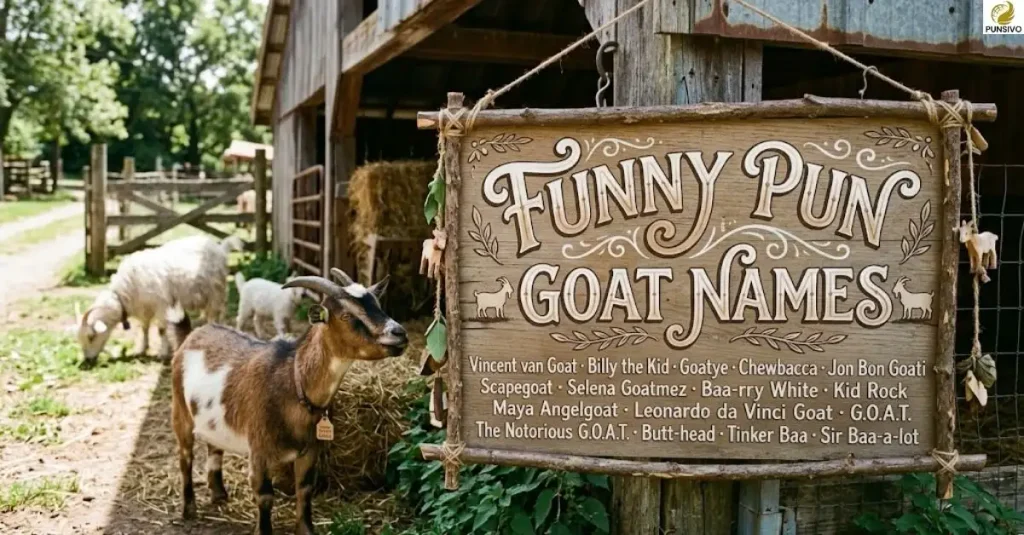 Funny Pun Goat Names