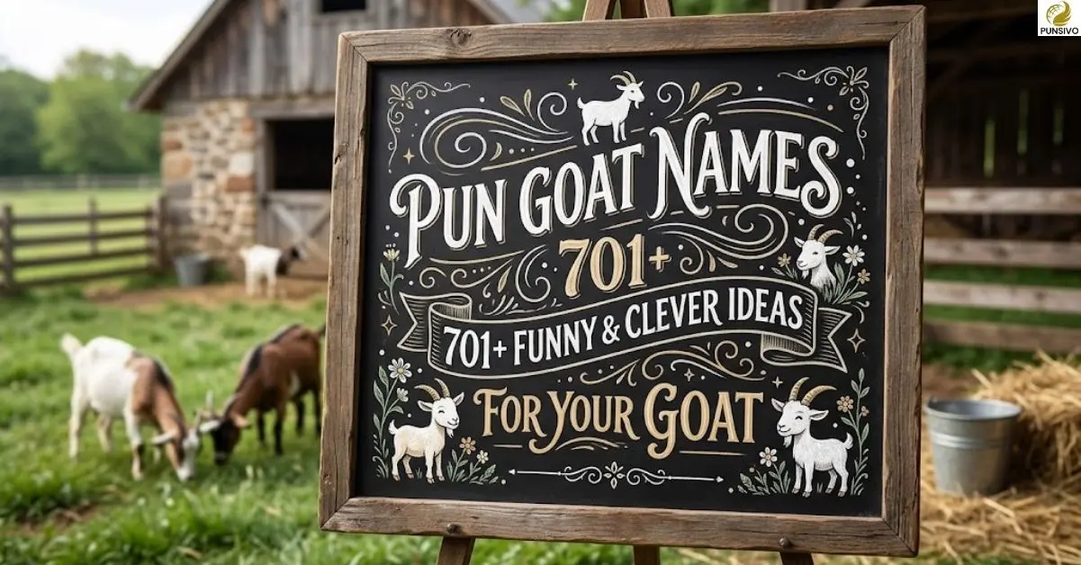 Pun Goat Names: 701+ Funny & Clever Ideas for Your Goat