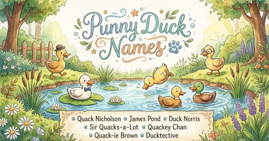 punny-duck-names Punny Duck Names