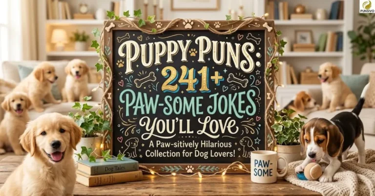 Puppy Puns: 241+ Paw-some Jokes You’ll Love