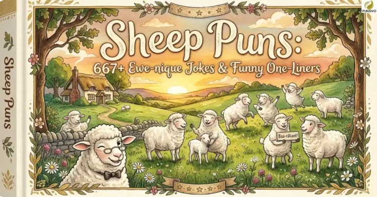 Sheep Puns: 667+ Ewe-nique Jokes & Funny One-Liners