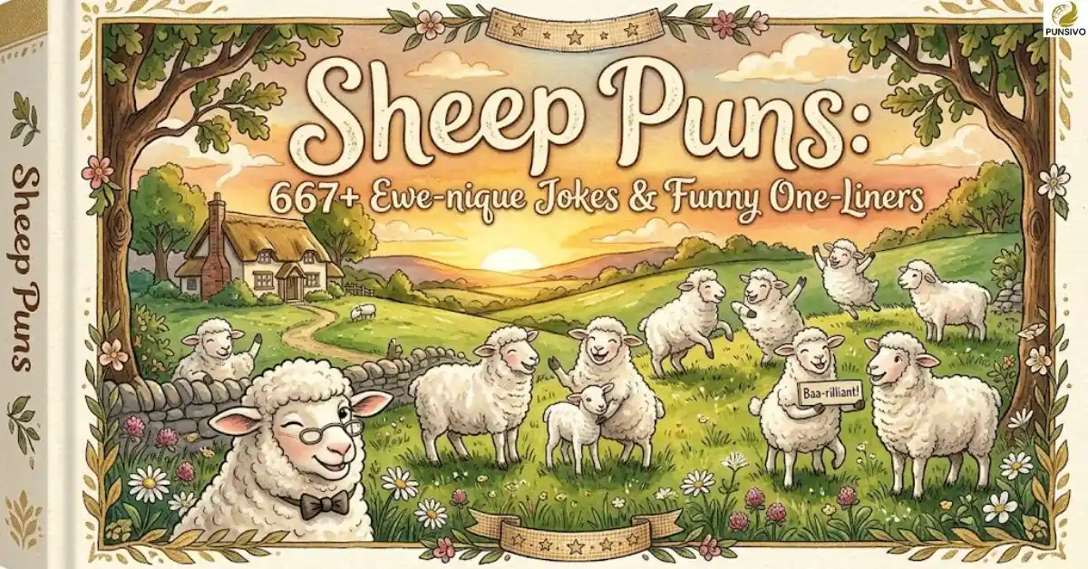 Sheep Puns: 667+ Ewe-nique Jokes & Funny One-Liners