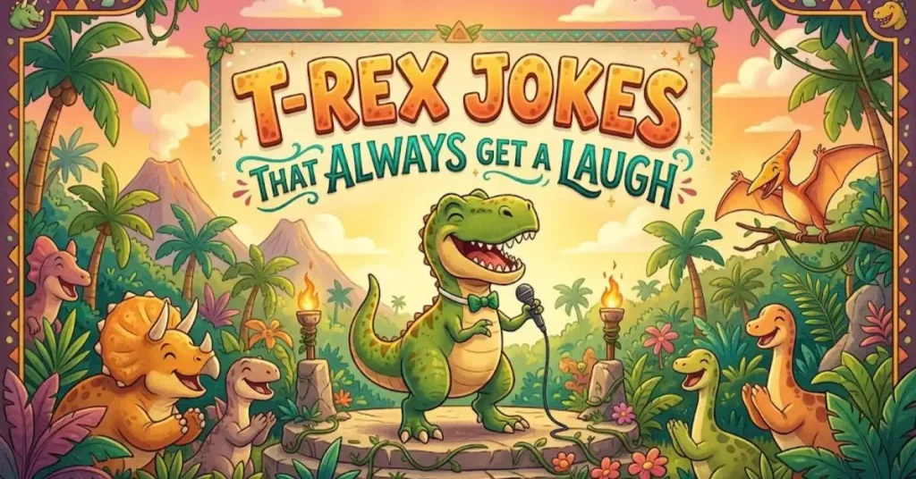 t-rex-jokes-that-always-get-a-laugh T-Rex Jokes That Always Get a Laugh