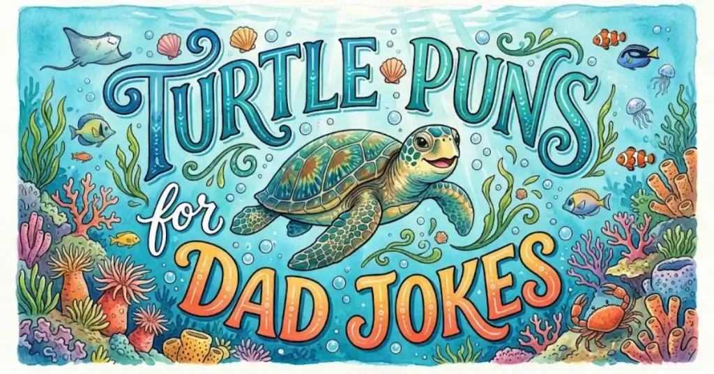 turtle-puns-for-dad-jokes Turtle Puns for Dad Jokes