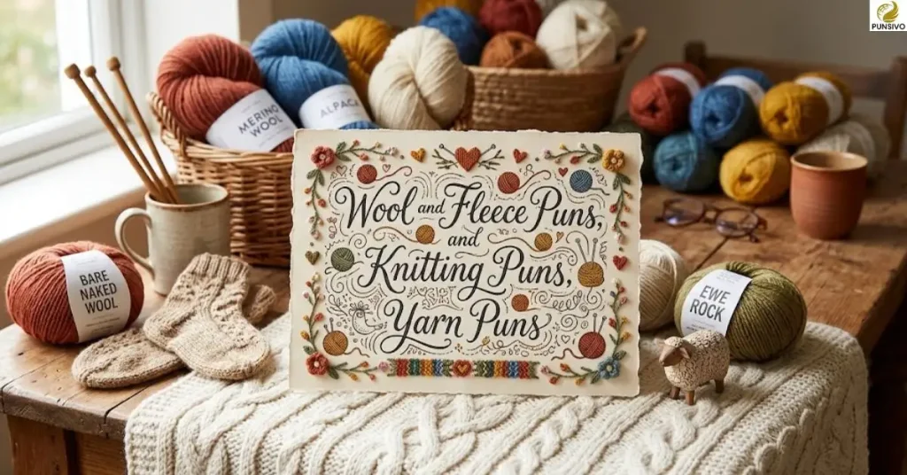 wool-and-fleece-puns-knitting-puns-and-yarn-puns Wool and Fleece Puns, Knitting Puns, and Yarn Puns