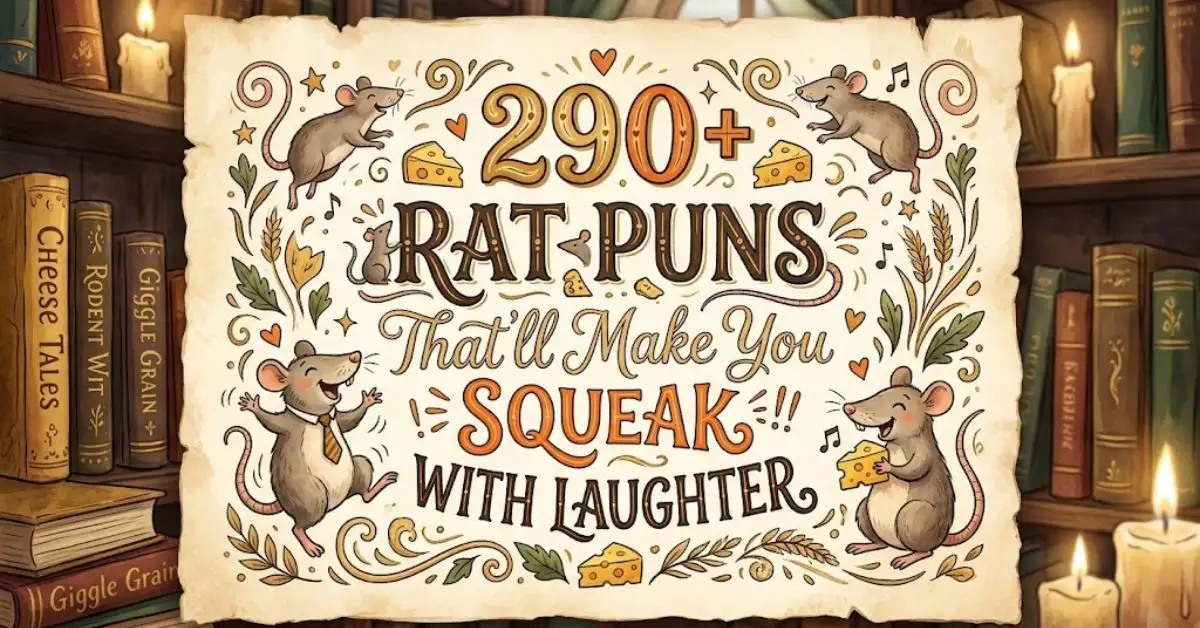 290+ Rat Puns That'll Make You Squeak With Laughter