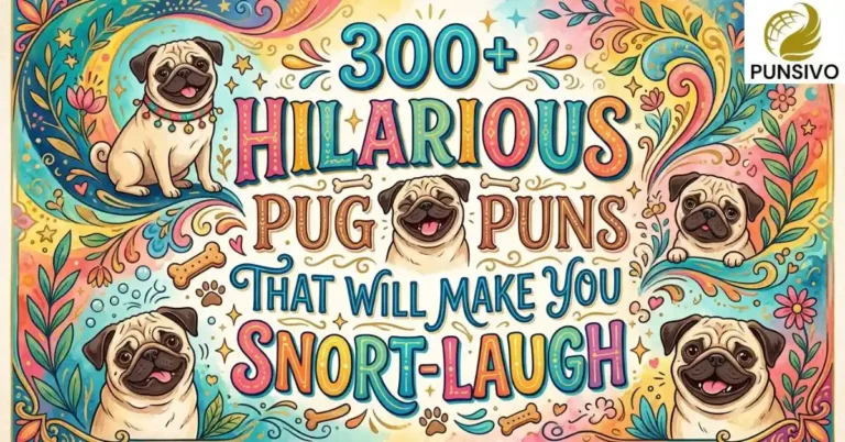 300+ Hilarious Pug Puns That Will Make You Snort-Laugh