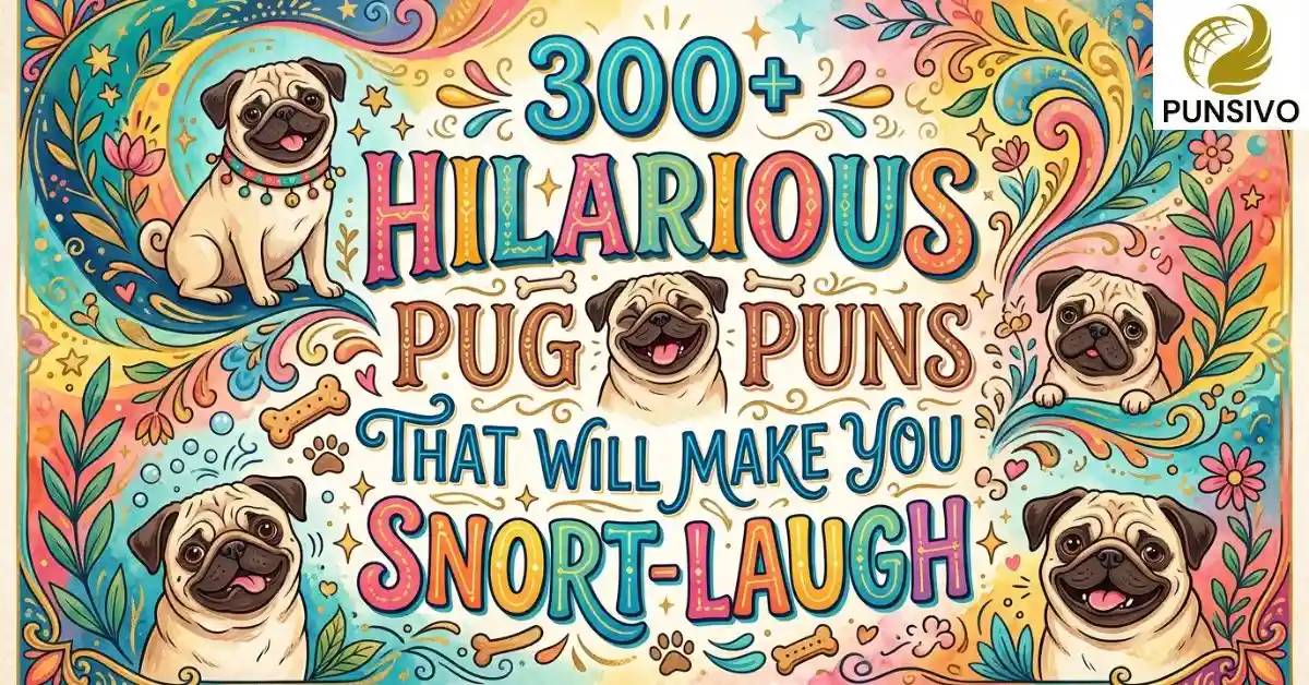 300+ Hilarious Pug Puns That Will Make You Snort-Laugh