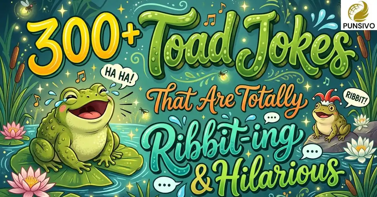 300+ Toad Jokes That Are Totally Ribbit-ing & Hilarious