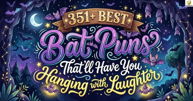 351+ Best Bat Puns That’ll Have You Hanging with Laughter 