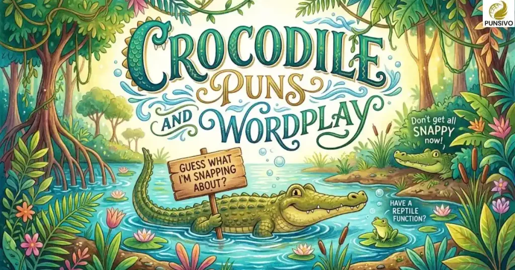 Crocodile Puns and Wordplay