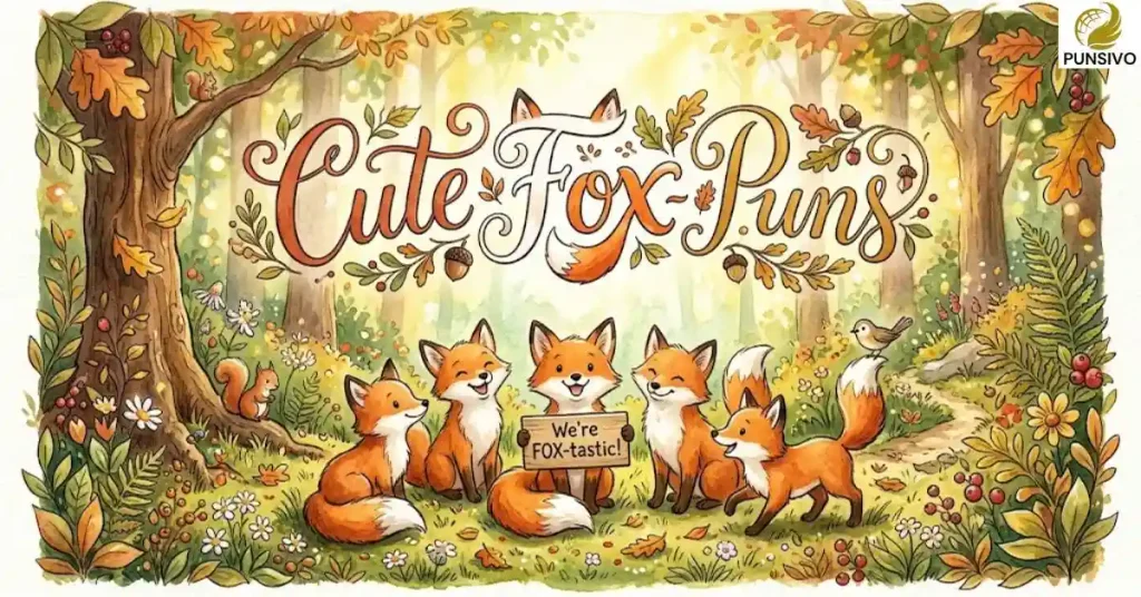 Cute Fox Puns