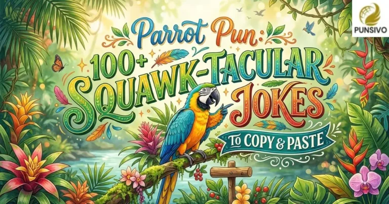 Parrot Pun: 100+ Squawk-tacular Jokes to Copy & Paste