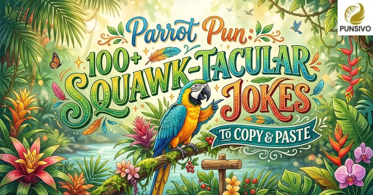 Parrot Pun: 100+ Squawk-tacular Jokes to Copy & Paste