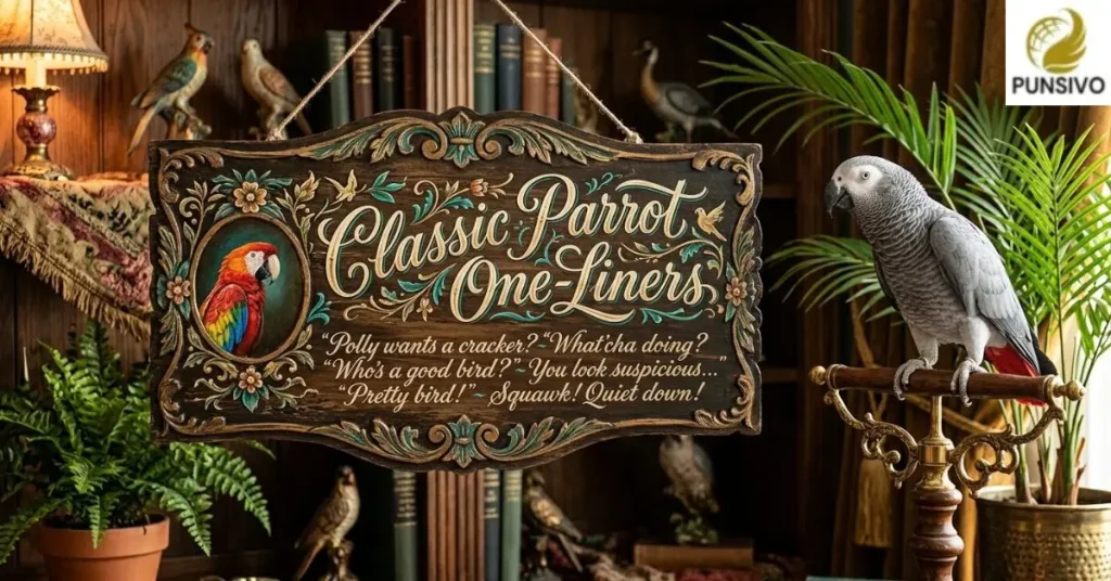 classic-parrot-one-liners Classic Parrot One-Liners