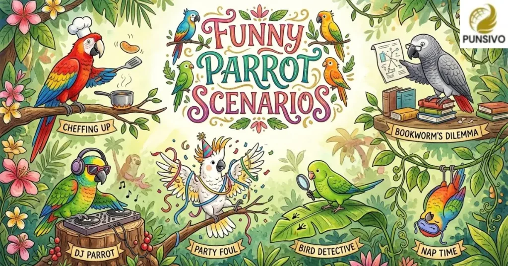 classic-parrot-one-liners Classic Parrot One-Liners