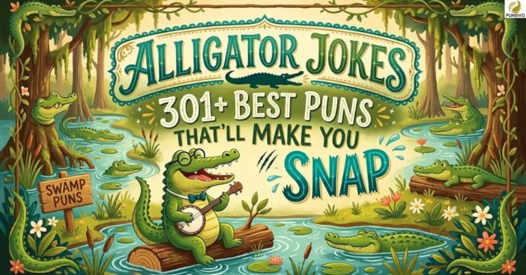 Alligator Jokes: 301+ Best Puns That'll Make You Snap