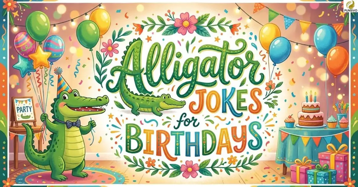 Alligator Jokes for Birthdays
