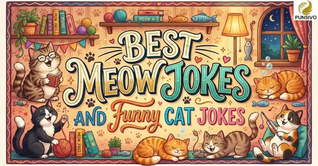 Best Meow Jokes and Funny Cat Jokes