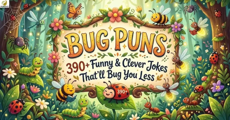 Bug Puns: 390+ Funny & Clever Jokes That’ll Bug You Less