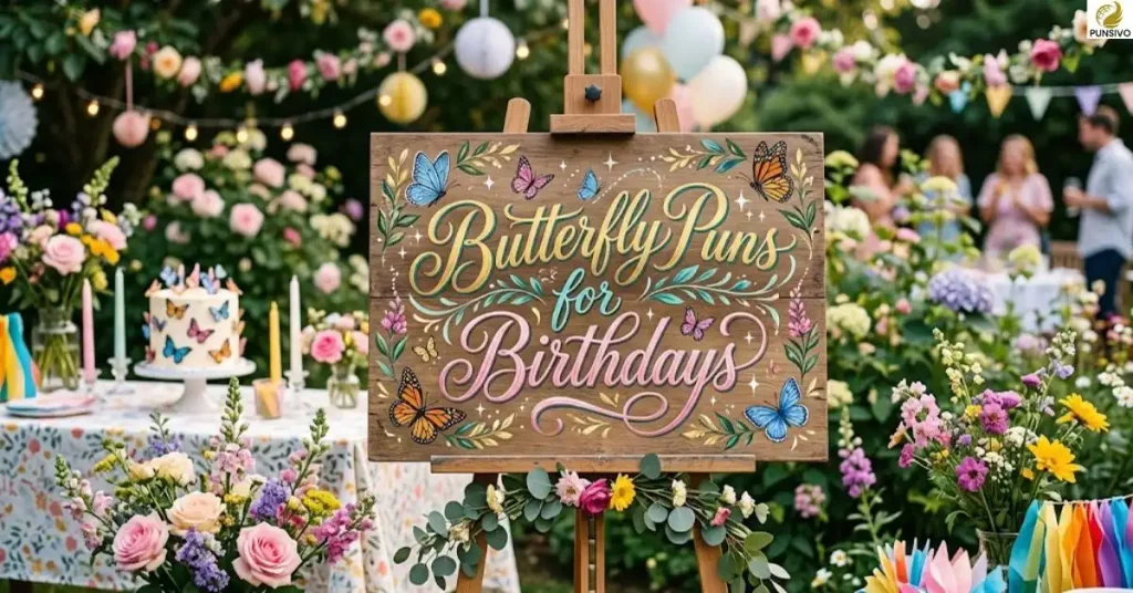 Butterfly Puns for Birthdays