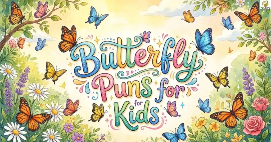 Butterfly Puns for Kids