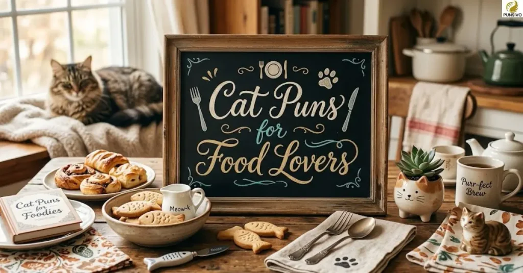 cat-puns-for-food-lovers Cat Puns for Food Lovers