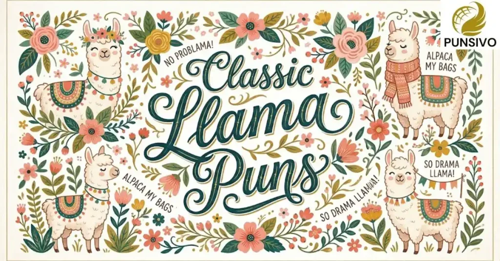 Classic Llama Puns