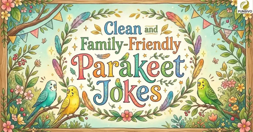 Clean and Family-Friendly Parakeet Jokes