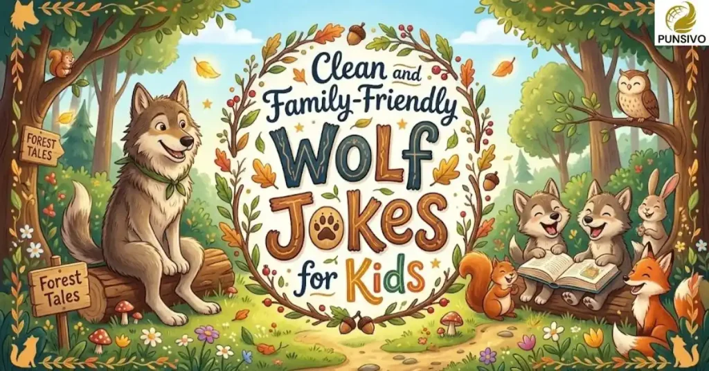 Clean and Family-Friendly Wolf Jokes for Kids