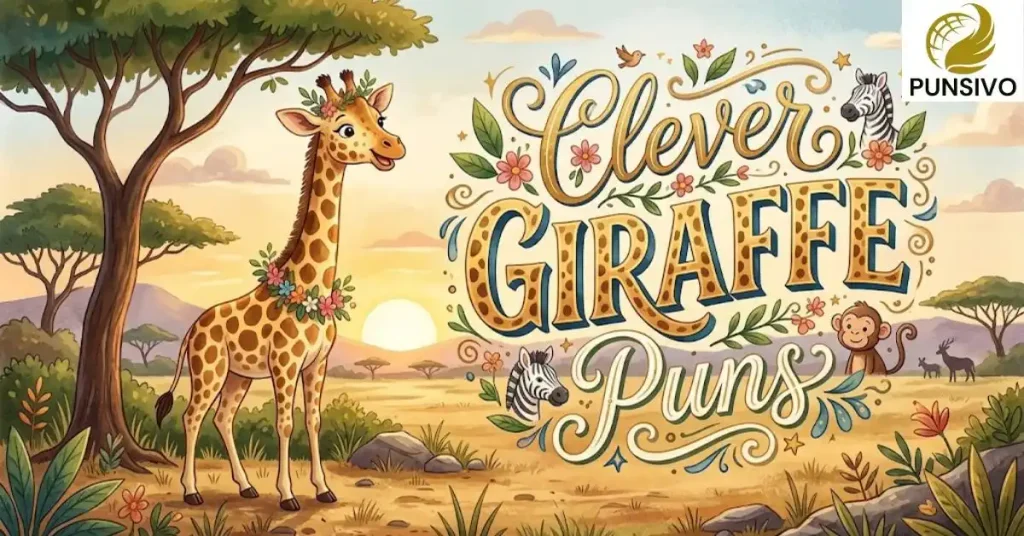 Clever Giraffe Puns