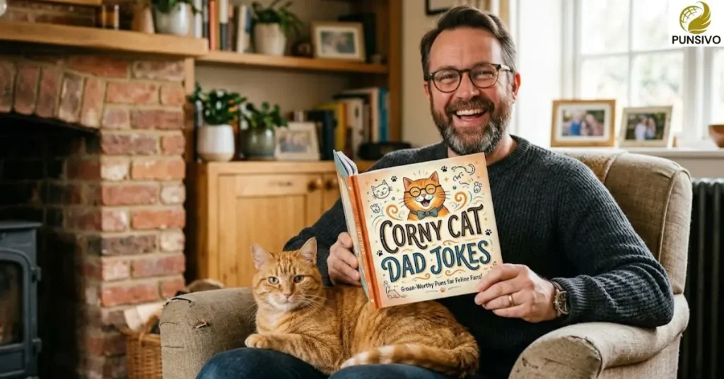Corny Cat Dad Jokes