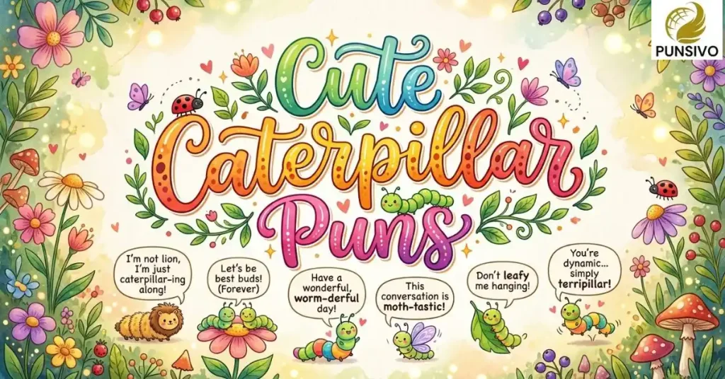 Cute Caterpillar Puns