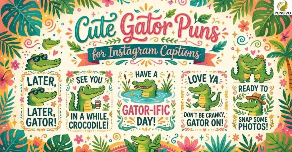 cute-gator-puns-for-instagram-captions