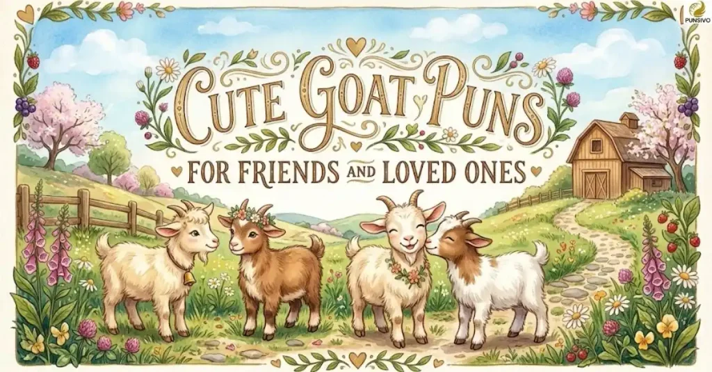 cute-goat-puns-for-friends-and-loved-ones Cute Goat Puns For Friends And Loved Ones
