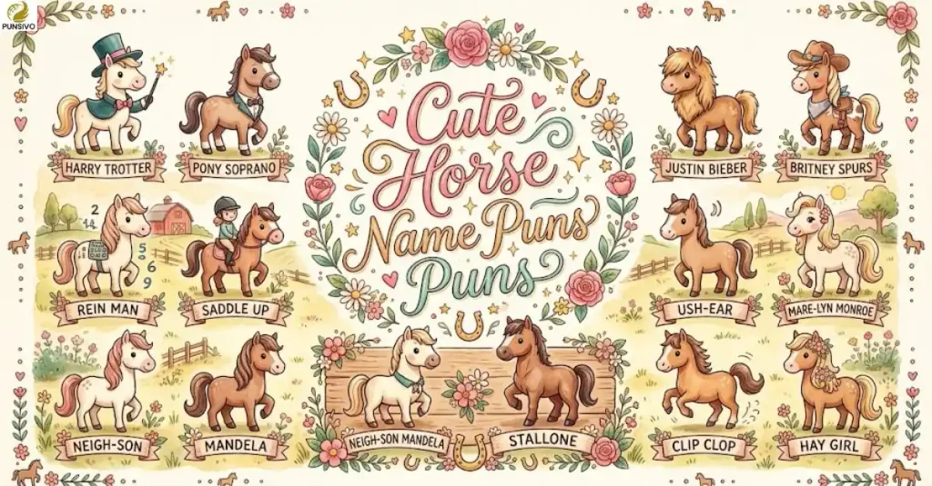 cute-horse-name-puns Cute Horse Name Puns
