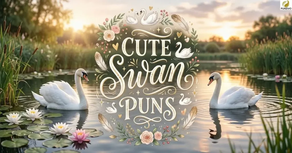 cute-swan-puns Cute Swan Puns