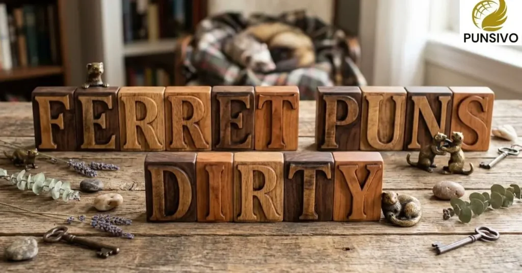 Ferret Puns Dirty