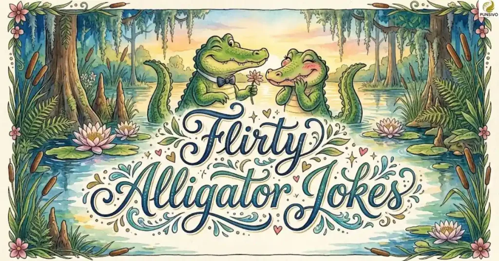 flirty-alligator-jokes Flirty Alligator Jokes