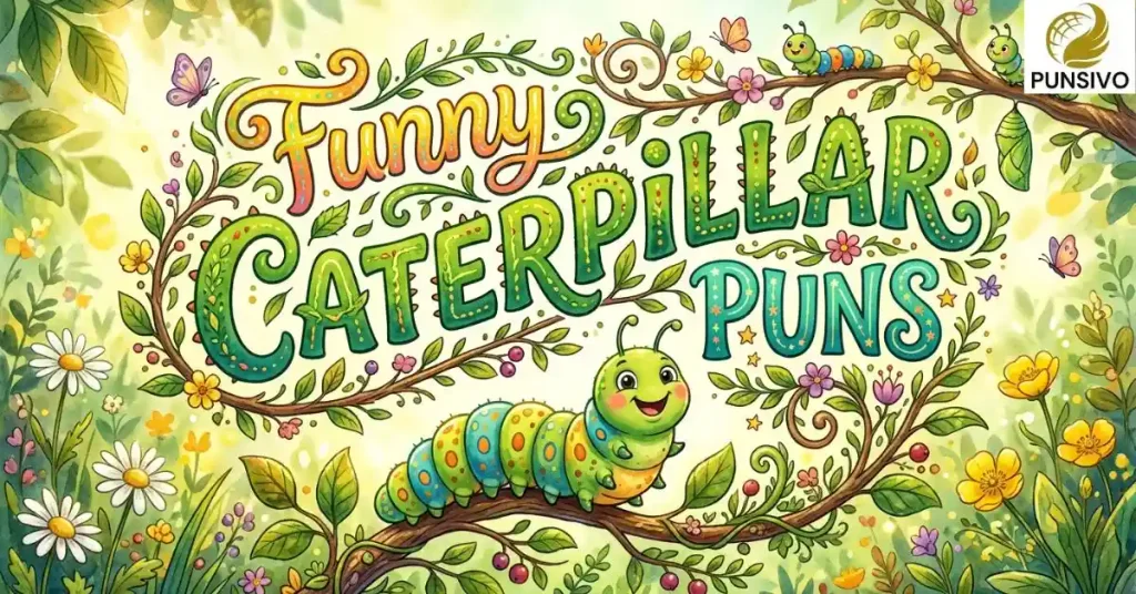 Funny Caterpillar Puns