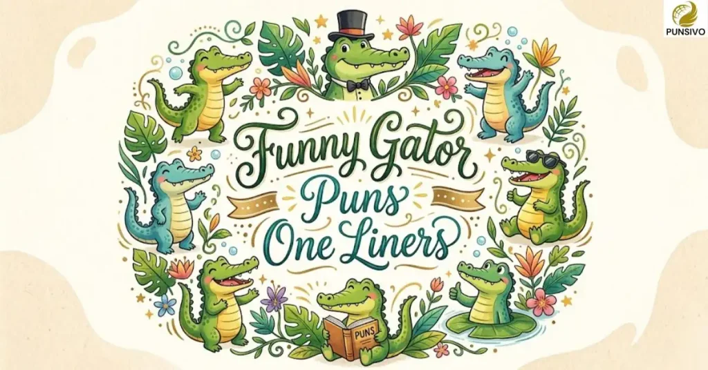 Funny Gator Puns One Liners