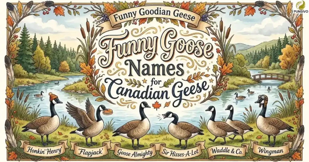 Funny Goose Names for Canadian Geese